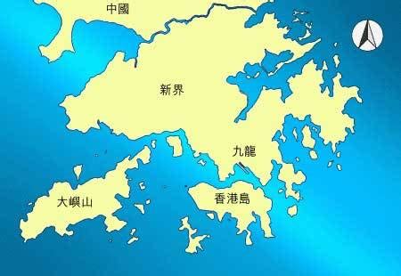 香港地理圖 貔貅要供水嗎